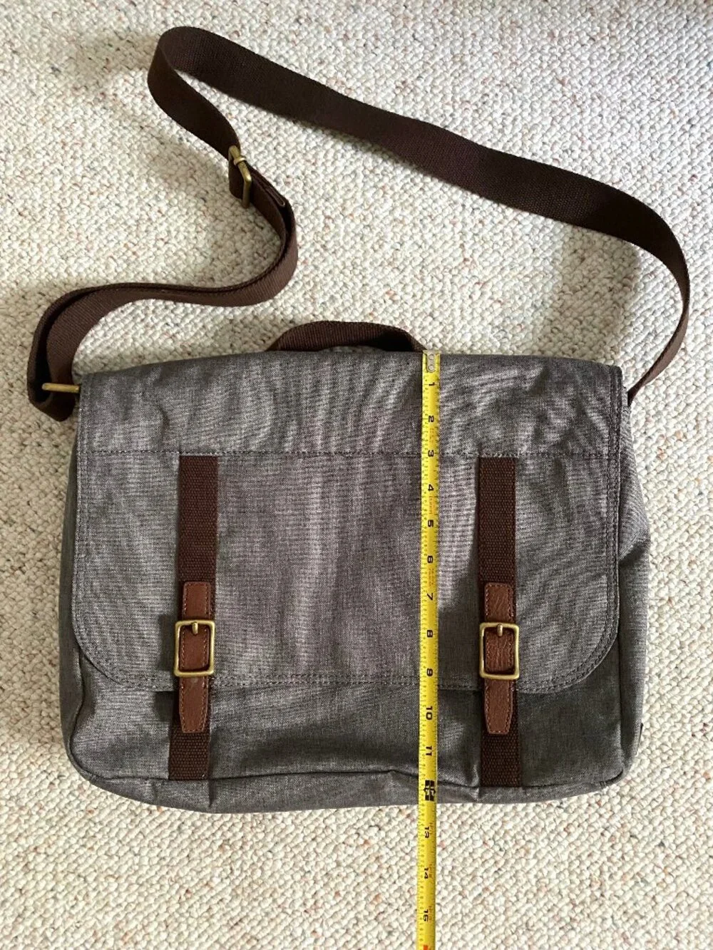 Large Messenger Laptop Crossbody Bag